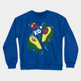 Avocado fight Crewneck Sweatshirt